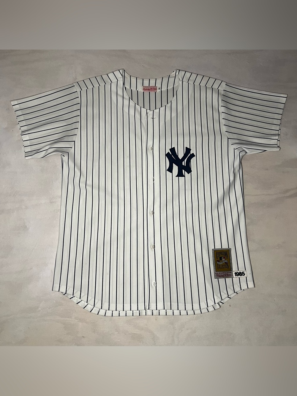 Vtg Mitchell Ness 1985 New York Yankees Don Mattingly 23 Jersey USA Made Size 56